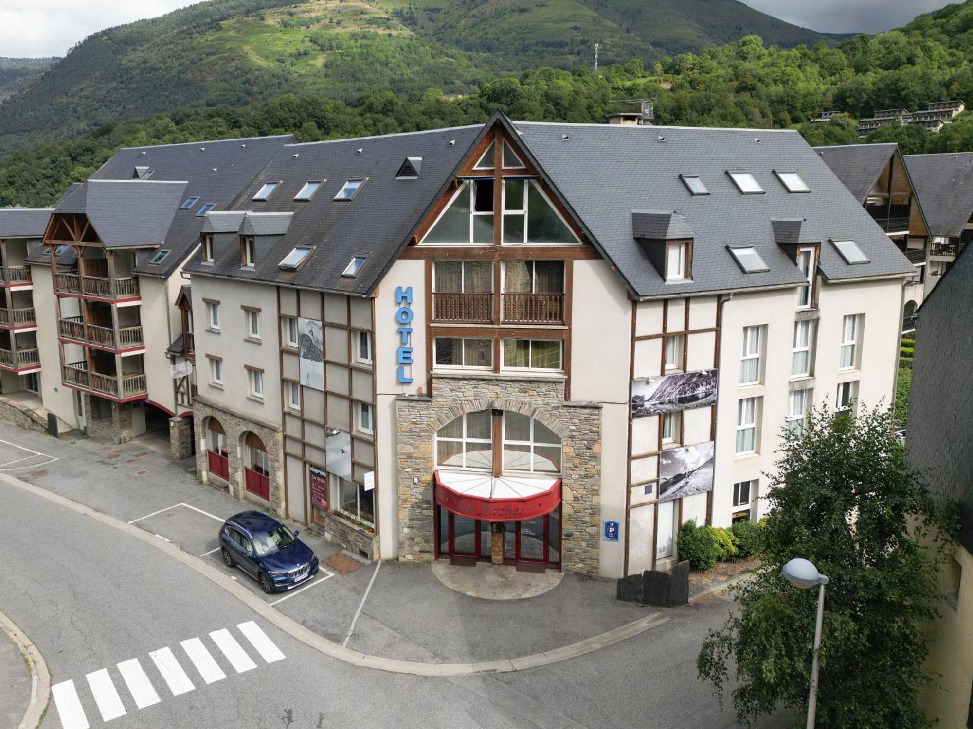 Hôtel Les Arches Saint-Lary-Soulan Exterior foto